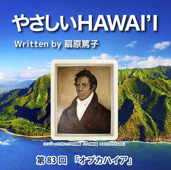 やさしいHawai‘i　第83回「オプカハイア」